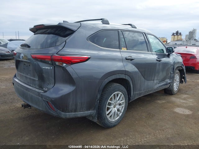 12584495 :رقم المزاد ، 5TDGBRCH2MS525210 vin ، 2021 Toyota Highlander Hybrid Hybrid مزاد بيع