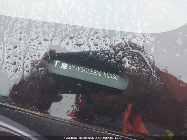5YJYGDEE8MF182130 Tesla Model Y Long Range