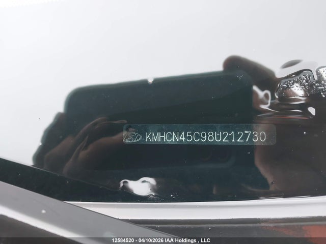 12584520 :رقم المزاد ، KMHCN45C98U212730 vin ، 2008 Hyundai Accent Gl/gls/l مزاد بيع