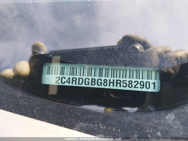 Продажа на аукционе авто 2017 Dodge Grand Caravan Se, vin: 2C4RDGBG8HR582901, номер лота: 12584523