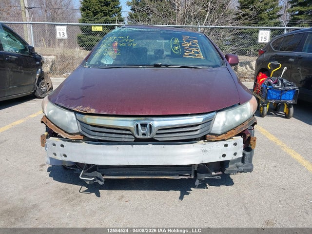 2012 Honda Civic მანქანა იყიდება აუქციონზე, vin: 2HGFB2F51CH013294, აუქციონის ნომერი: 12584524