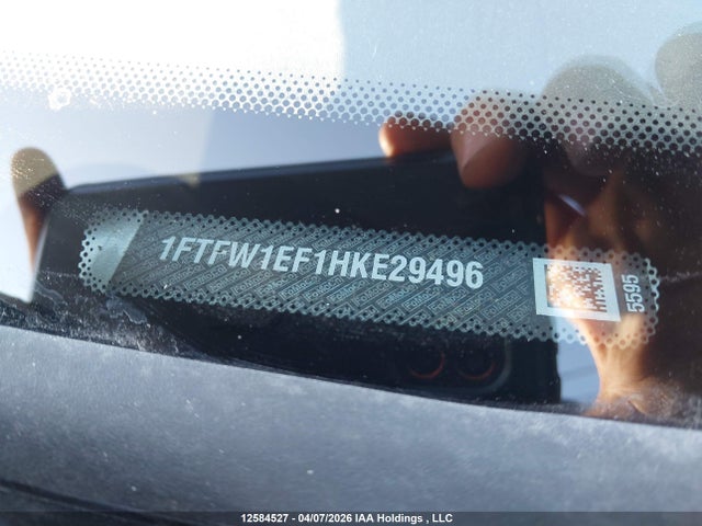 1FTFW1EF1HKE29496 Ford F-150 Lariat