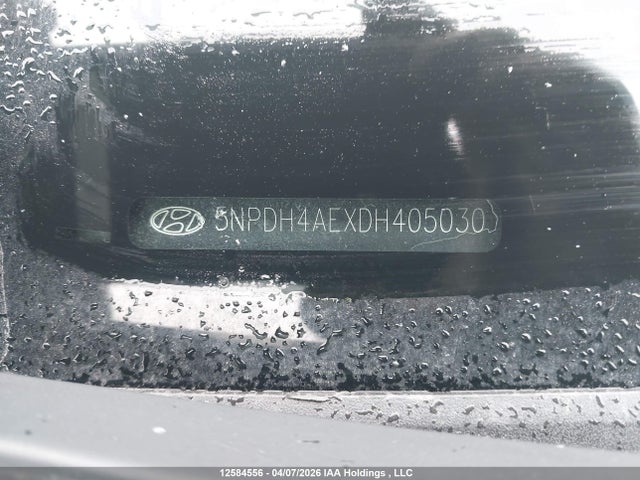 Продаж на аукціоні авто 2013 Hyundai Elantra, vin: 5NPDH4AEXDH405030, номер лоту: 12584556