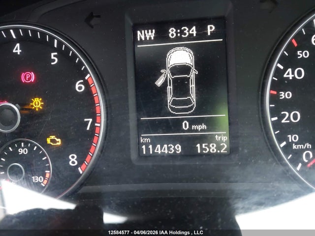 Продажа на аукционе авто 2012 Volkswagen Passat 2.5l Comfortline, vin: 1VWBH7A31CC060419, номер лота: 12584577