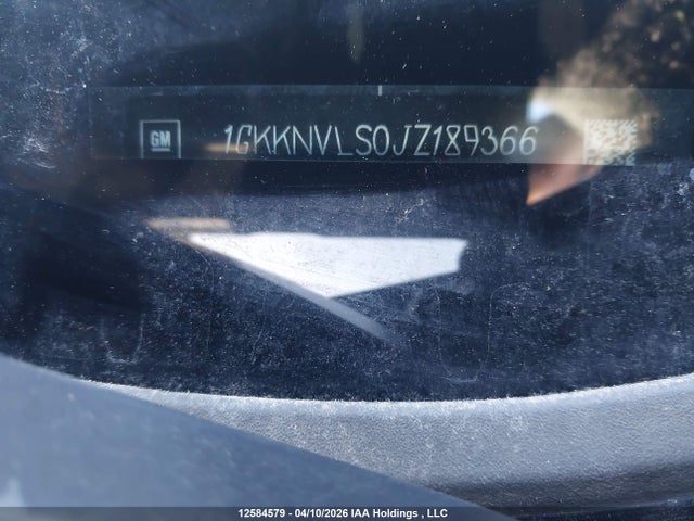 12584579 :رقم المزاد ، 1GKKNVLS0JZ189366 vin ، 2018 Gmc Acadia Slt-1 مزاد بيع
