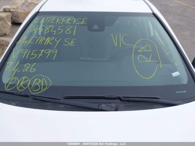 12584581 :رقم المزاد ، 4T1G11AK7RU915799 vin ، 2024 Toyota Camry Se Night Shade/se مزاد بيع