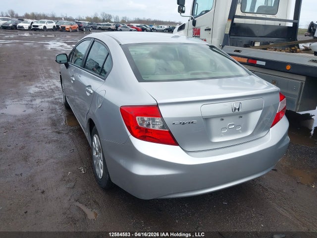 12584583 :رقم المزاد ، 2HGFB2F44CH104406 vin ، 2012 Honda Civic مزاد بيع