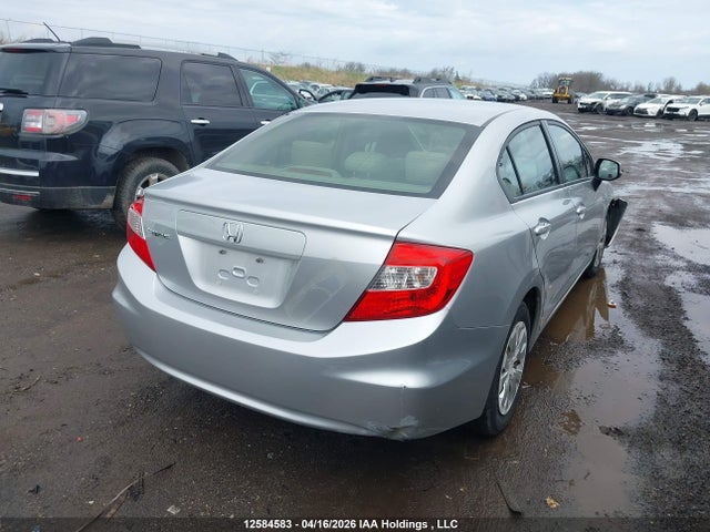12584583 :رقم المزاد ، 2HGFB2F44CH104406 vin ، 2012 Honda Civic مزاد بيع