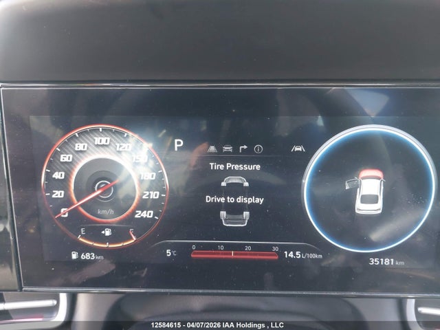 12584615 :رقم المزاد ، KMHLM4DG2SU954613 vin ، 2025 Hyundai Elantra Sel Sport مزاد بيع