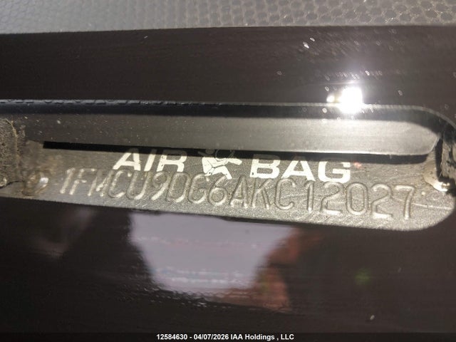 2010 Ford Escape Xlt მანქანა იყიდება აუქციონზე, vin: 1FMCU9DG6AKC12027, აუქციონის ნომერი: 12584630