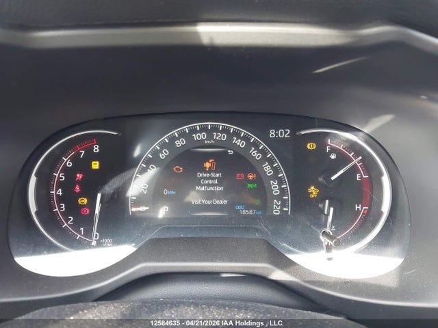 12584635 :رقم المزاد ، 2T3B1RFV6SC574969 vin ، 2025 Toyota Rav4 Le مزاد بيع