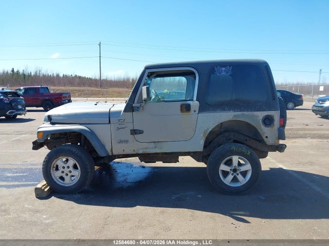 2000 Jeep Tj Sport მანქანა იყიდება აუქციონზე, vin: 1J4FA49S4YP776311, აუქციონის ნომერი: 12584680