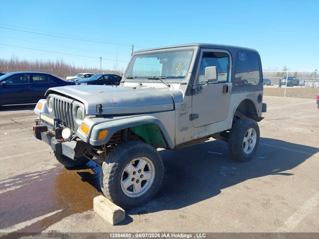 2000 Jeep Tj Sport მანქანა იყიდება აუქციონზე, vin: 1J4FA49S4YP776311, აუქციონის ნომერი: 12584680