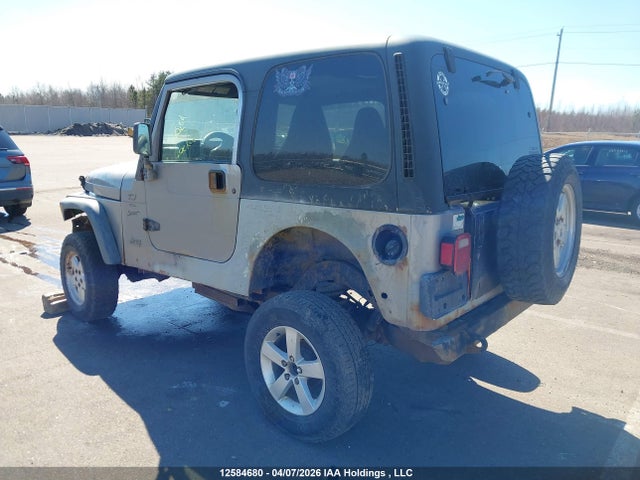 2000 Jeep Tj Sport მანქანა იყიდება აუქციონზე, vin: 1J4FA49S4YP776311, აუქციონის ნომერი: 12584680
