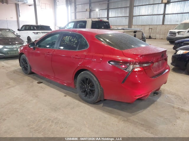 2022 Toyota Camry Se/se Night Shade მანქანა იყიდება აუქციონზე, vin: 4T1G11AK9NU040137, აუქციონის ნომერი: 12584686