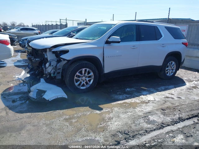1GNEVGKW2JJ255611 Chevrolet Traverse Lt Cloth