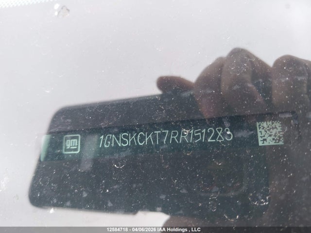 12584718 :رقم المزاد ، 1GNSKCKT7RR151283 vin ، 2024 Chevrolet Suburban Lt مزاد بيع