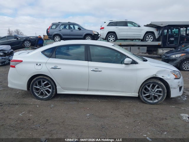 2013 Nissan Sentra Sr მანქანა იყიდება აუქციონზე, vin: 3N1AB7APXDL685803, აუქციონის ნომერი: 12584721