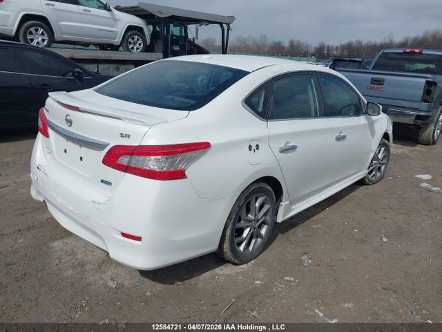2013 Nissan Sentra Sr მანქანა იყიდება აუქციონზე, vin: 3N1AB7APXDL685803, აუქციონის ნომერი: 12584721