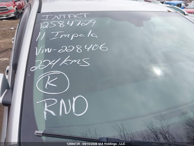 2011 Chevrolet Impala Lt მანქანა იყიდება აუქციონზე, vin: 2G1WB5EKXB1228406, აუქციონის ნომერი: 12584729