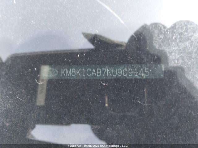 KM8K1CAB7NU909145 Hyundai Kona