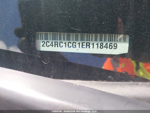 Продажа на аукционе авто 2014 Chrysler Town & Country Touring L, vin: 2C4RC1CG1ER118469, номер лота: 12584746