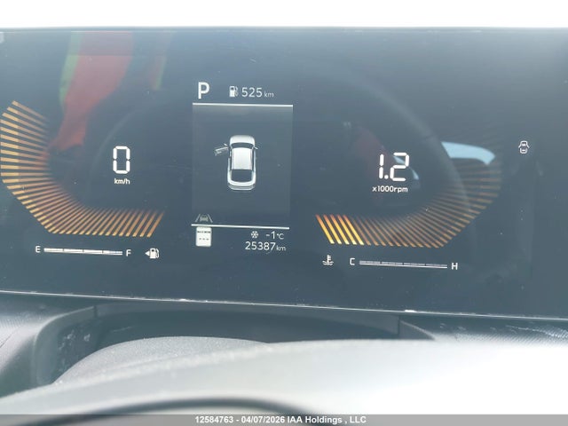 12584763 :رقم المزاد ، 3KPFU4DEXSE102198 vin ، 2025 Kia K4 Ex مزاد بيع