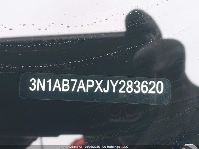 3N1AB7APXJY283620 Nissan Sentra S/sv/sr/sl