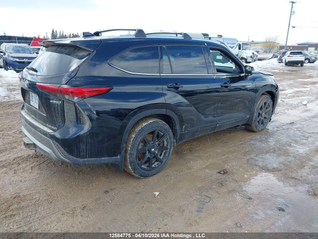 2021 Toyota Highlander Hybrid Limited მანქანა იყიდება აუქციონზე, vin: 5TDEBRCH7MS054551, აუქციონის ნომერი: 12584775