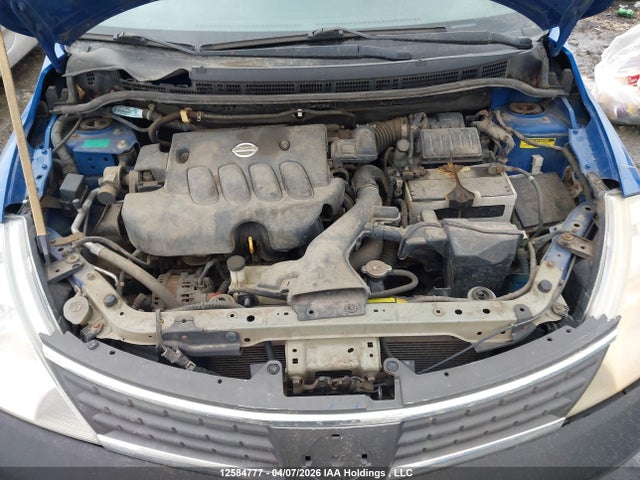 2009 Nissan Versa 1.8sl მანქანა იყიდება აუქციონზე, vin: 3N1BC13E59L361062, აუქციონის ნომერი: 12584777