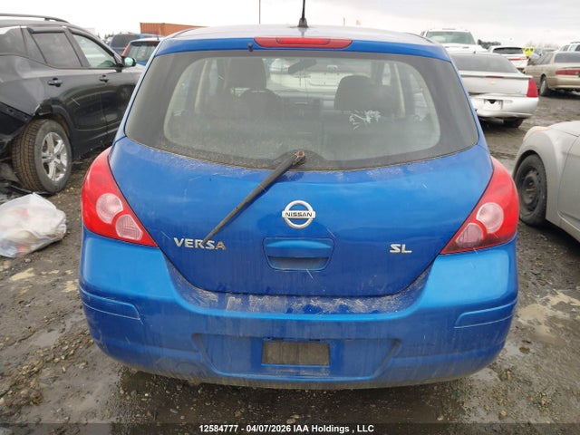 2009 Nissan Versa 1.8sl მანქანა იყიდება აუქციონზე, vin: 3N1BC13E59L361062, აუქციონის ნომერი: 12584777