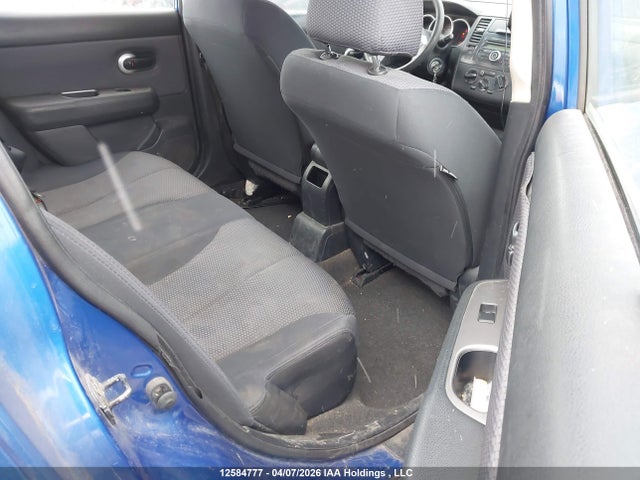 2009 Nissan Versa 1.8sl მანქანა იყიდება აუქციონზე, vin: 3N1BC13E59L361062, აუქციონის ნომერი: 12584777
