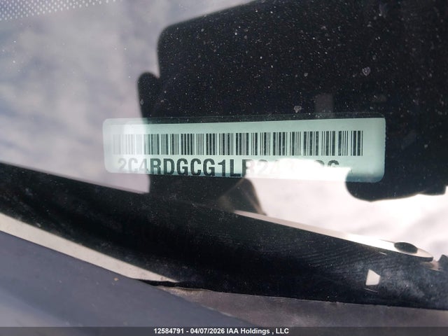 2020 Dodge Grand Caravan Premium Plus მანქანა იყიდება აუქციონზე, vin: 2C4RDGCG1LR248426, აუქციონის ნომერი: 12584791