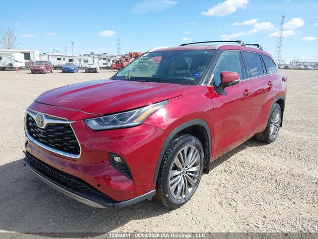 2020 Toyota Highlander Platinum მანქანა იყიდება აუქციონზე, vin: 5TDFZRBH4LS002519, აუქციონის ნომერი: 12584811