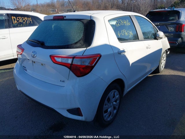 2018 Toyota Yaris L/le/se მანქანა იყიდება აუქციონზე, vin: VNKKTUD38JA096314, აუქციონის ნომერი: 12584816