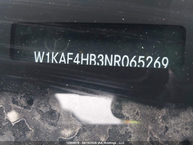 W1KAF4HB3NR065269 Mercedes-Benz C 300 4matic