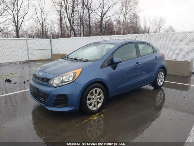 12584833 :رقم المزاد ، KNADM5A34G6735323 vin ، 2016 Kia Rio Ex/ex+ W/sunroof/lx/lx+/lx+ Eco/sx مزاد بيع