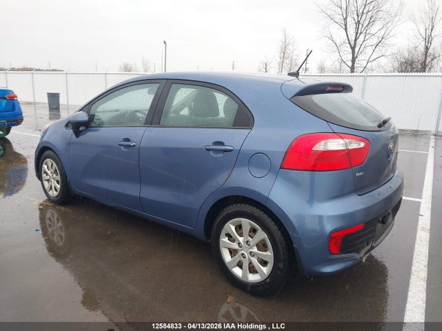 12584833 :رقم المزاد ، KNADM5A34G6735323 vin ، 2016 Kia Rio Ex/ex+ W/sunroof/lx/lx+/lx+ Eco/sx مزاد بيع