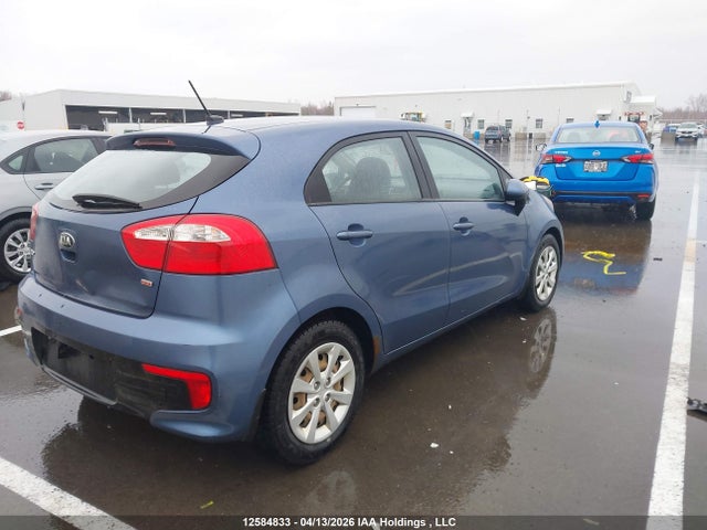 12584833 :رقم المزاد ، KNADM5A34G6735323 vin ، 2016 Kia Rio Ex/ex+ W/sunroof/lx/lx+/lx+ Eco/sx مزاد بيع