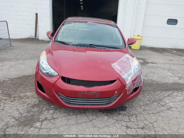 Продаж на аукціоні авто 2013 Hyundai Elantra Gls/limited, vin: 5NPDH4AE5DH187577, номер лоту: 12584845