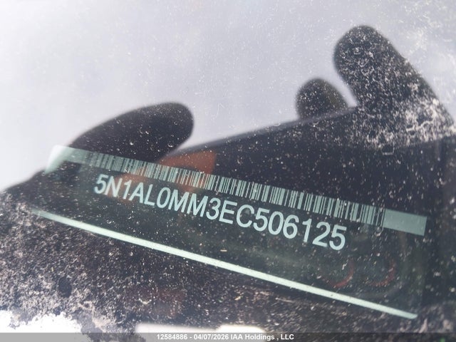 5N1AL0MM3EC506125 Infiniti QX60