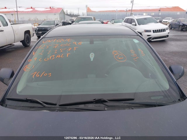 Продаж на аукціоні авто 2009 Chevrolet Cobalt Lt, vin: 1G1AT55H297233575, номер лоту: 12570296