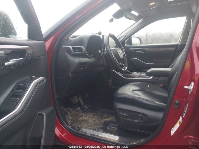 2023 Toyota Highlander Hybrid Hybrid მანქანა იყიდება აუქციონზე, vin: 5TDEBRCH3PS121408, აუქციონის ნომერი: 12584953