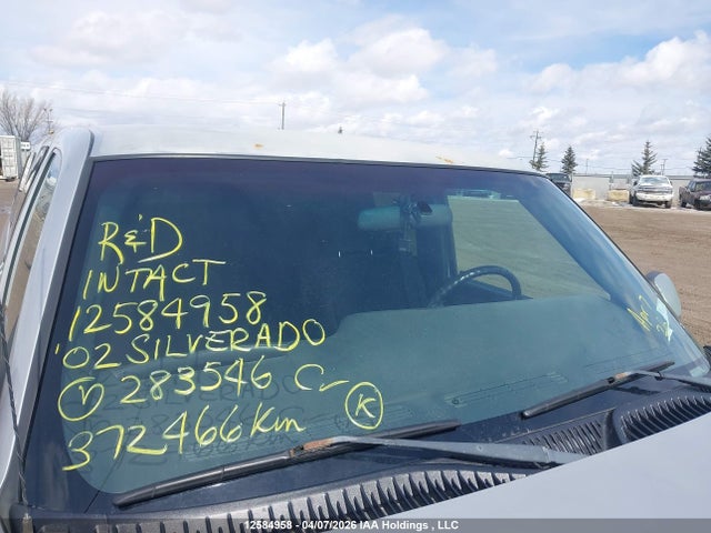 2002 Chevrolet Silverado C1500 მანქანა იყიდება აუქციონზე, vin: 1GCEC19T02Z283546, აუქციონის ნომერი: 12584958