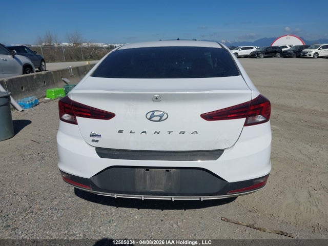 Продаж на аукціоні авто 2019 Hyundai Elantra Se, vin: KMHD74LF8KU737586, номер лоту: 12585034