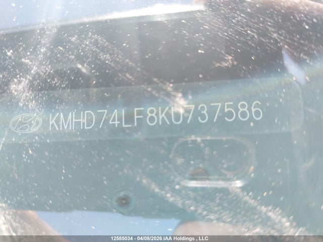 KMHD74LF8KU737586 Hyundai ELANTRA SE