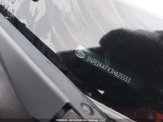 5NPE24AFXJH625553 Hyundai SONATA GL