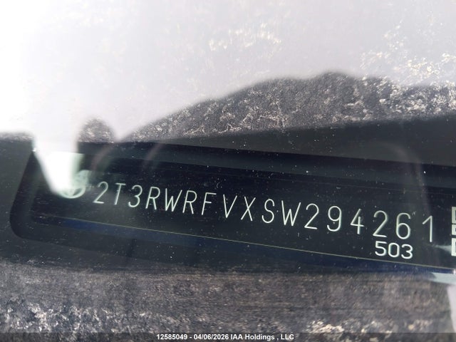 12585049 :رقم المزاد ، 2T3RWRFVXSW294261 vin ، 2025 Toyota Rav4 Hybrid Xle مزاد بيع