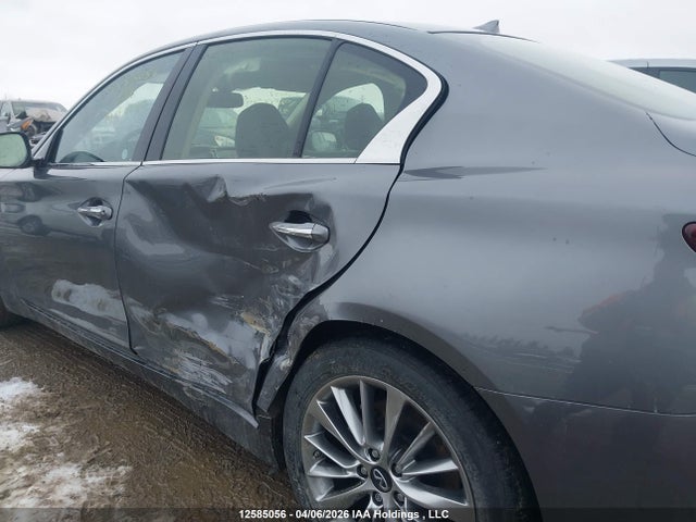 2024 Infiniti Q50 Luxe მანქანა იყიდება აუქციონზე, vin: JN1EV7BR7RM631199, აუქციონის ნომერი: 12585056