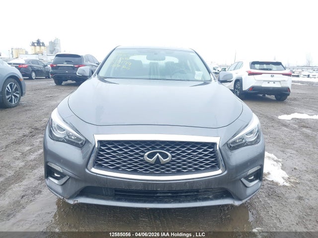 2024 Infiniti Q50 Luxe მანქანა იყიდება აუქციონზე, vin: JN1EV7BR7RM631199, აუქციონის ნომერი: 12585056